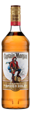 Напиток спиртной Captain Morgan Spiced Gold, 1л