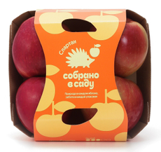 Яблоки Собрано в саду Спартан 4шт, 600г