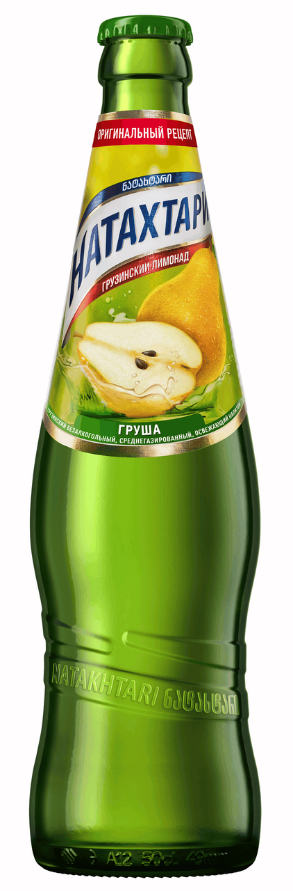 Напиток Натахтари Груша газированный, 500мл