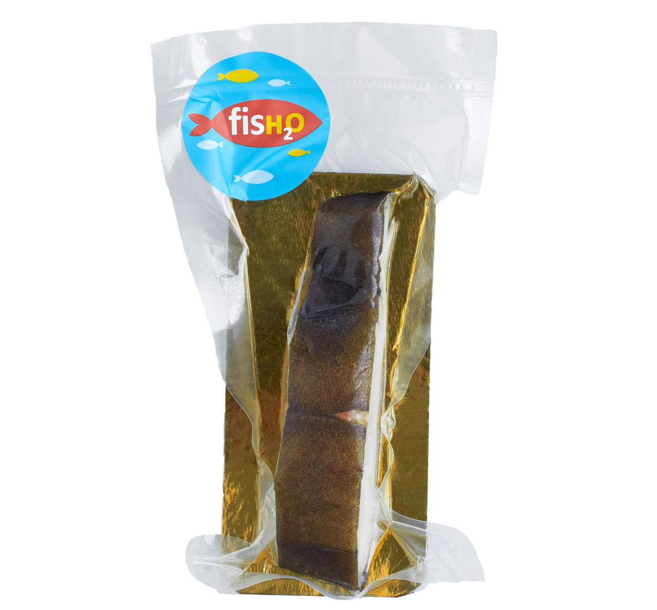 Изображение товара Палтус Fish2O синекорый кусок холодного копчения 200г - деликатес для гурманов