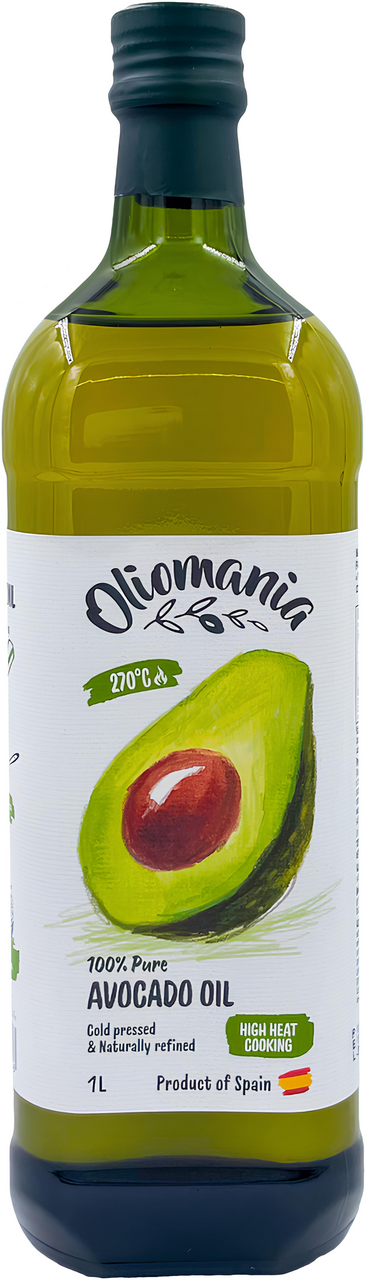 Масло авокадо Oliomania рафинированное, 1л