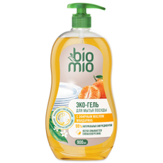 Эко-гель для мытья посуды BioMio эфирное масло мандарина, 900мл