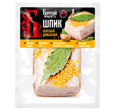 Шпик Барский продукт соленый домашний, ~300г