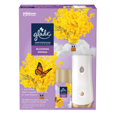 Освежитель воздуха Glade автоматический цветущая мимоза и жасмин, 269мл