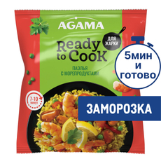 Паэлья Agama с морепродуктами замороженная, 320г