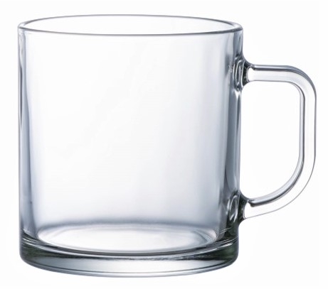 Изображение товара Кружка Luminarc Vicy 500мл стильная практичная стеклянная посуда