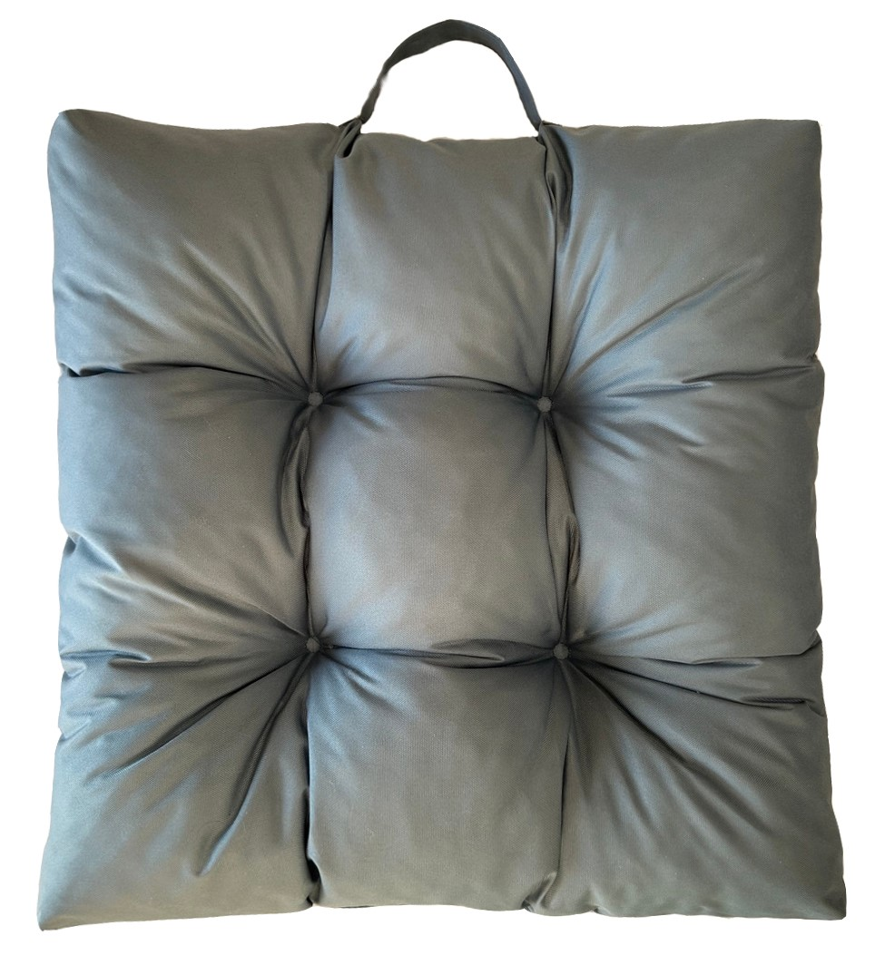 Сидушка 23rd Avenue Пикник серый с ручкой, 50 x 50см