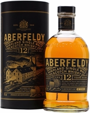 Виски шотландский Aberfeldy 12 лет в подарочной упаковке, 0.7л