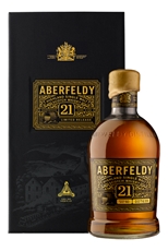 Виски шотландский Aberfeldy 21 год в подарочной упаковке, 0.7л