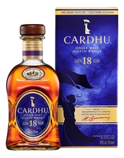 Виски шотландский Cardhu 18 лет в подарочной упаковке, 0.7л
