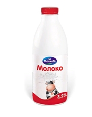 Молоко Молком пастеризованное 3.2%, 950мл