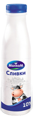 Сливки Молком 10%, 450г