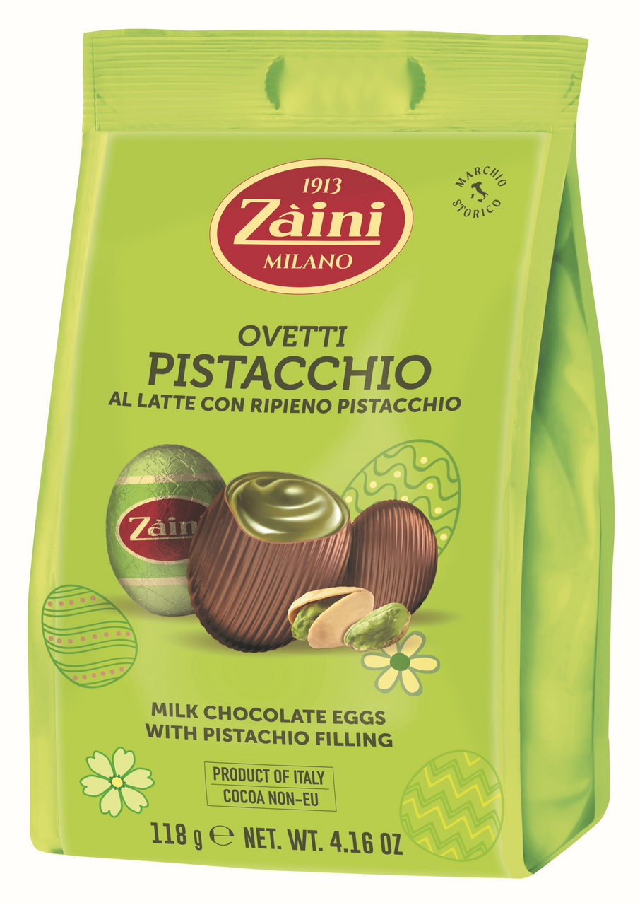 Яйцо шоколадное Zaini фисташковый крем, 118г