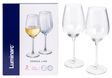 Бокал для вина Luminarc Serena Line 2шт, 470мл