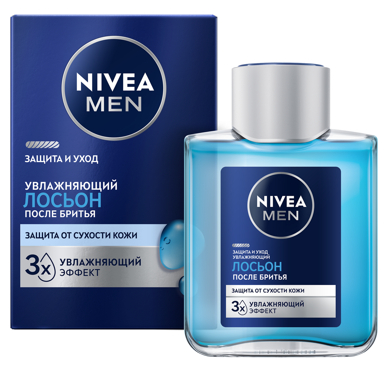 Изображение товара Увлажняющий лосьон после бритья Nivea Men 100 мл с Алоэ Вера