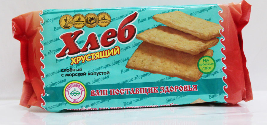 Хлебцы Сафоновохлеб с морской капустой хрустящие, 100г купить с ...