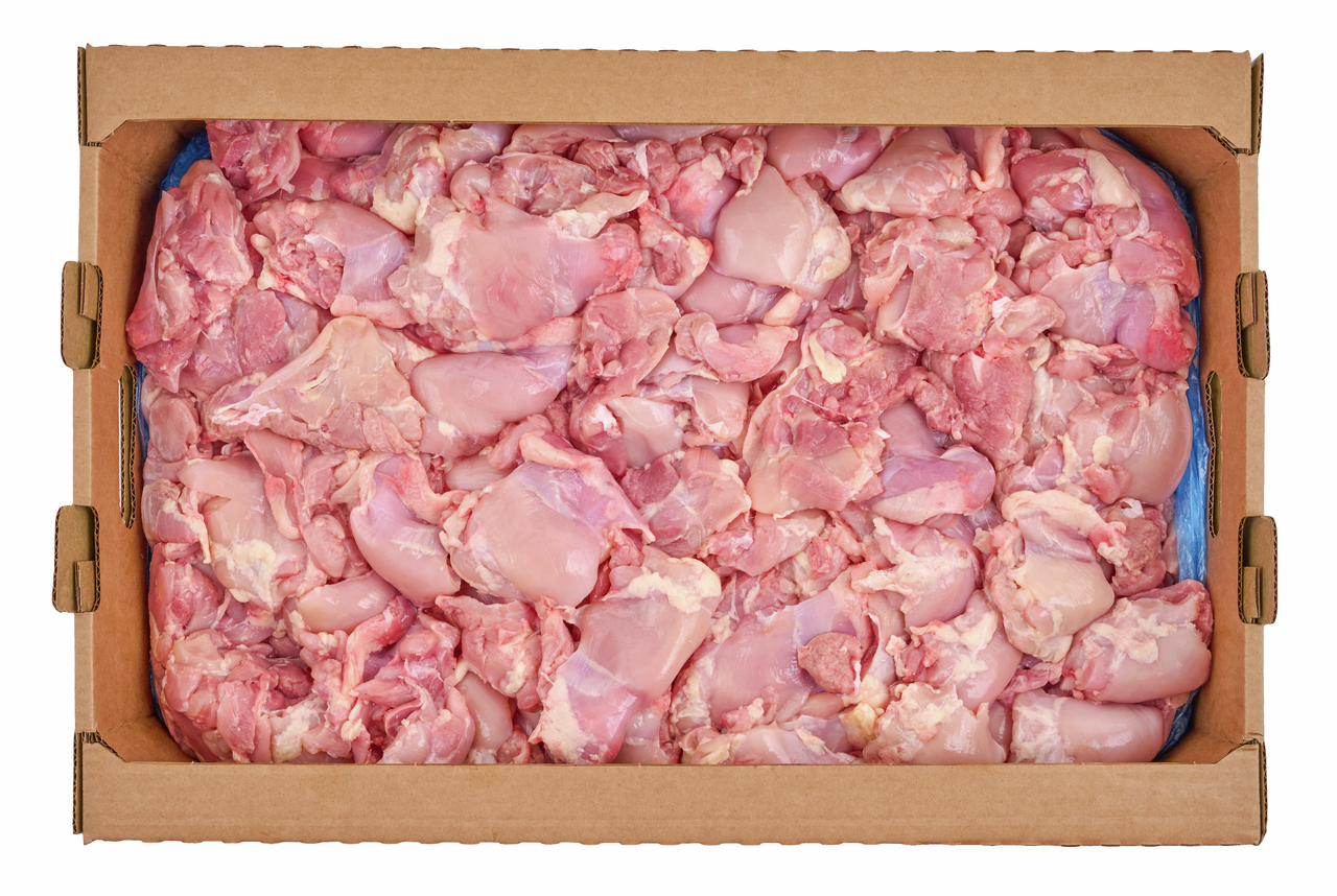 Бедро цыпленка-бройлера Мираторг бескостное без кожи охлажденное, ~14кг