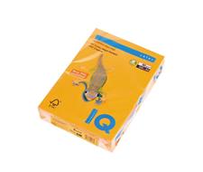 Цветная бумага IQ COLOR оранжевый неон, 80г 500л