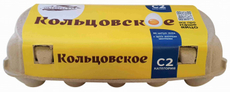 Яйцо куриное Кольцовское С2, 10шт