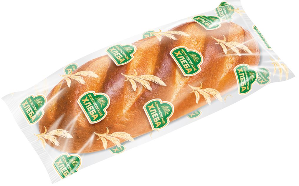 Батон Волжский пекарь нарезной, 400г