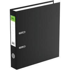 Папка-регистратор Стамм Стандарт черная, 50мм