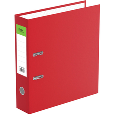 Папка-регистратор Стамм Стандарт красная, 70мм