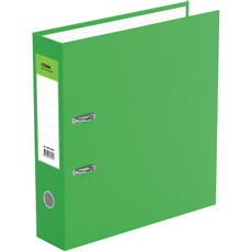 Папка-регистратор Стамм Стандарт салатовая 70мм