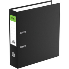 Папка-регистратор Стамм Стандарт черная, 70мм