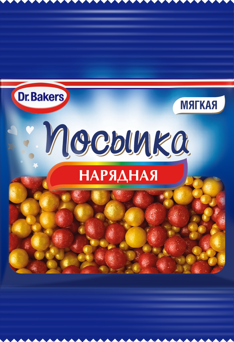 Посыпка Dr.Bakers нарядная, 10г