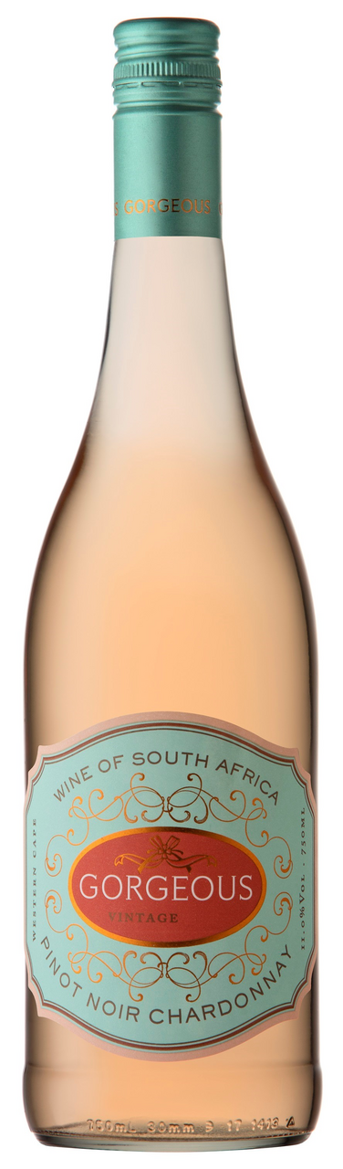 Вино Gorgeous Pinot Noir Chardonnay Rose розовое сухое, 0.75л
