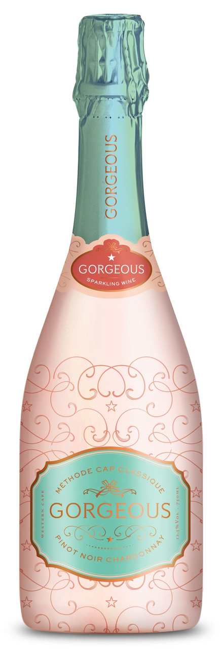 Вино игристое Gorgeous Pinot Noir Chardonnay Rose розовое сухое, 0.75л