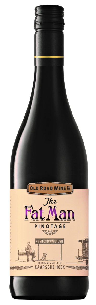 Вино The Fat Man Pinotage красное сухое, 0.75л