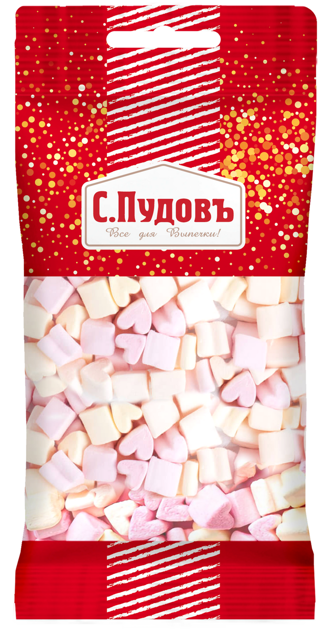 Посыпка С.Пудовъ маршмеллоу разноцветная, 10г