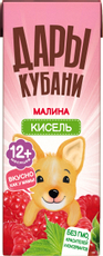 Кисель Дары Кубани малиновый, 200мл