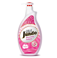 Гель для мытья посуды Jundo Blooming sakura с дозатором, 1л