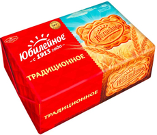 Печенье Юбилейное Традиционное, 134г x 30 шт