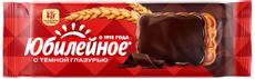 Печенье Юбилейное витаминизированное с темной глазурью, 116г