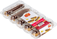 Пирожное Черемушки Эклеры с шоколадным кремом, 200г