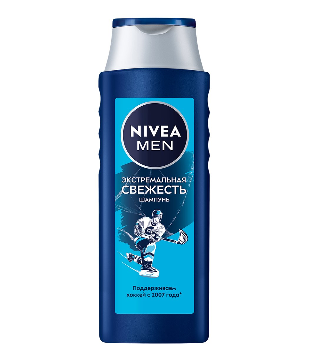 Шампунь Nivea Men Экстремальная свежесть с ментолом для мужчин, 400мл