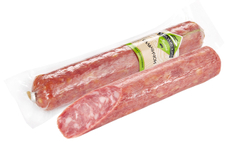 Колбаса Заволжский МК Сальчичон сырокопченая, ~340г