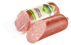 Колбаса Заволжский МК Сервелат ореховый варено-копченая, 300г