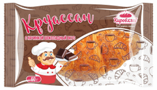 Круассан Кировхлеб с шоколадной начинкой, 60г