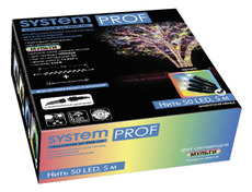 Электрогирлянда нить Glos System Prof 50Led мультиколор, 5м