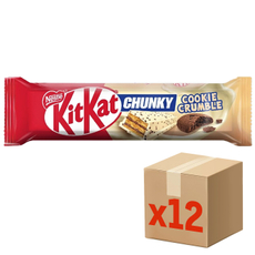 Батончик KitKat Chunky Cookie Crumble, 38г x 12 шт
