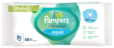 Салфетки влажные Pampers Harmony Aqua, 48шт