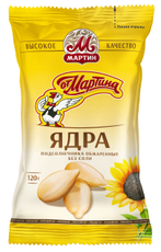Ядра подсолнечника От Мартина обжаренные без соли, 120г