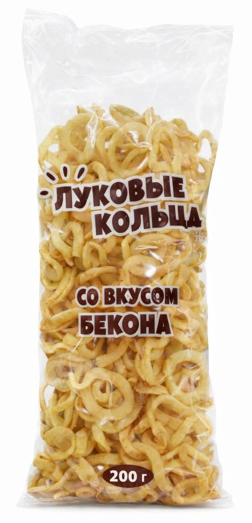 Кольца луковые Kdv бекон, 200г