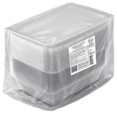 Контейнер для пищевых продуктов Vzlp с крышкой прозрачный 120 x 148 x 47мм, 940мл