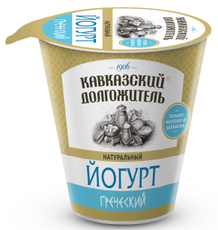Йогурт греческий Кавказский долгожитель 4%, 300г
