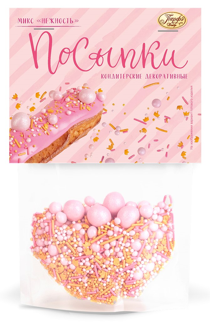 Посыпки кондитерские Парфэ Декор фигурные нежность, 58г